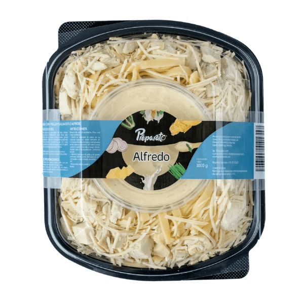 Pasta Alfredo con pollo